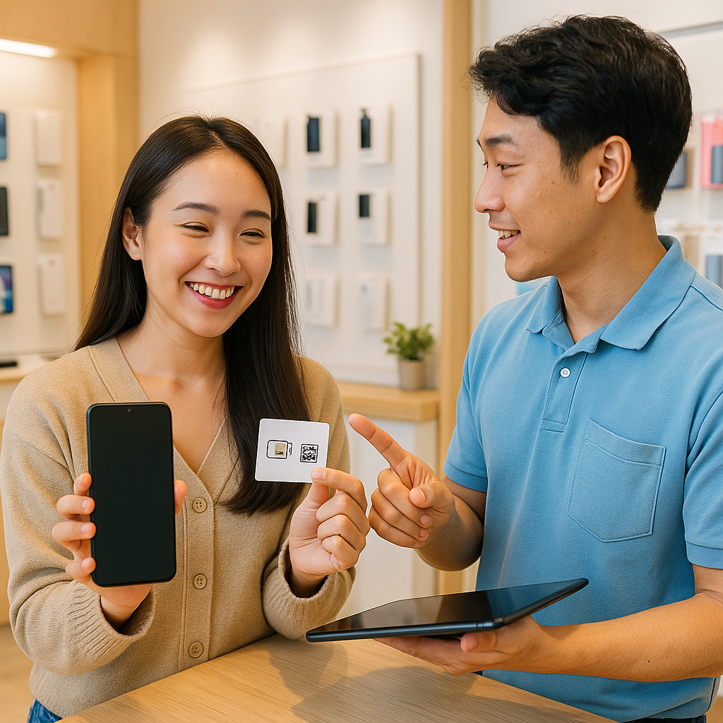 휴대폰 바꿨을 때 eSIM 재발급 받는 방법